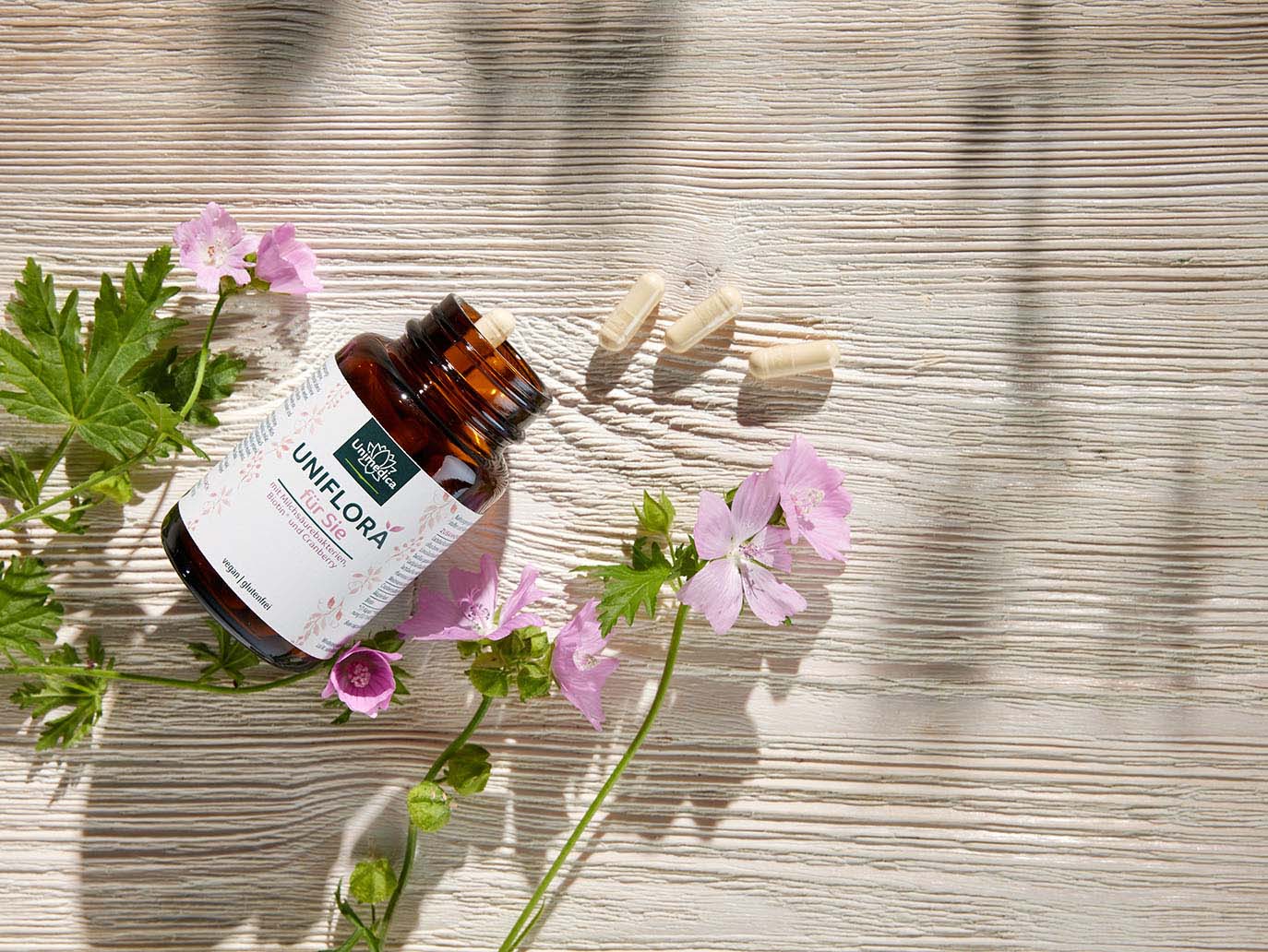 UNIFLORA pour vous - avec biotine et bactéries lactiques - 60 gélules de Unimedica